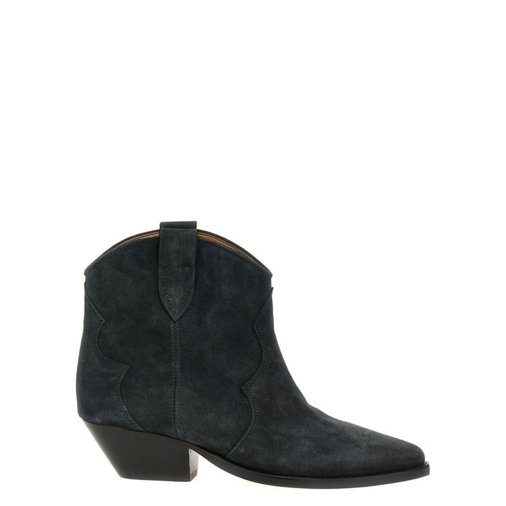 Isabel Marant Black Calfskin Chelsea Women's Boots